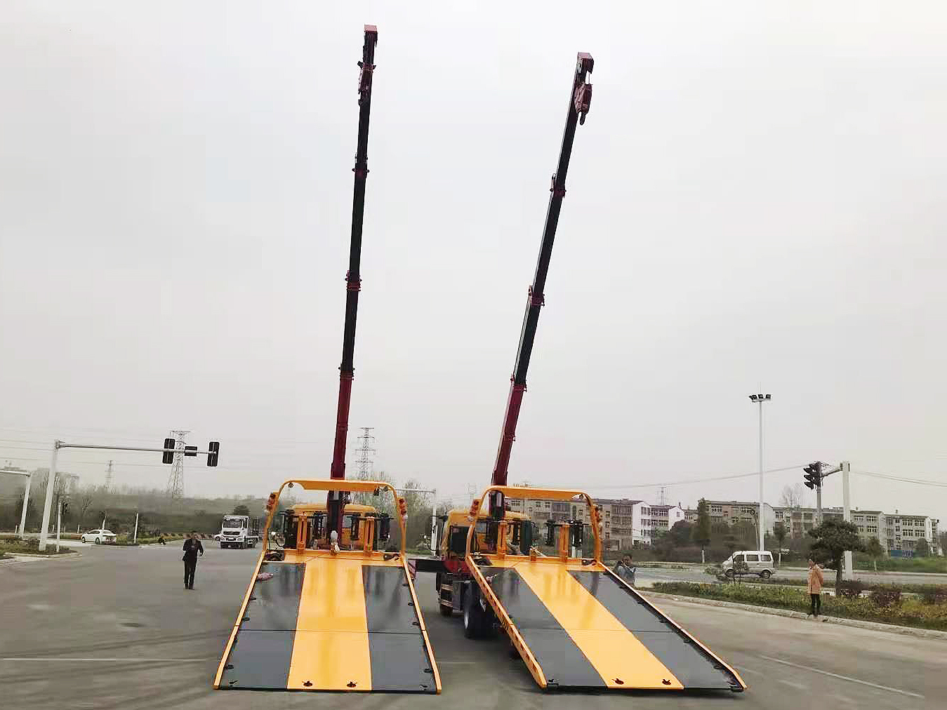 东风D8国六清障带吊