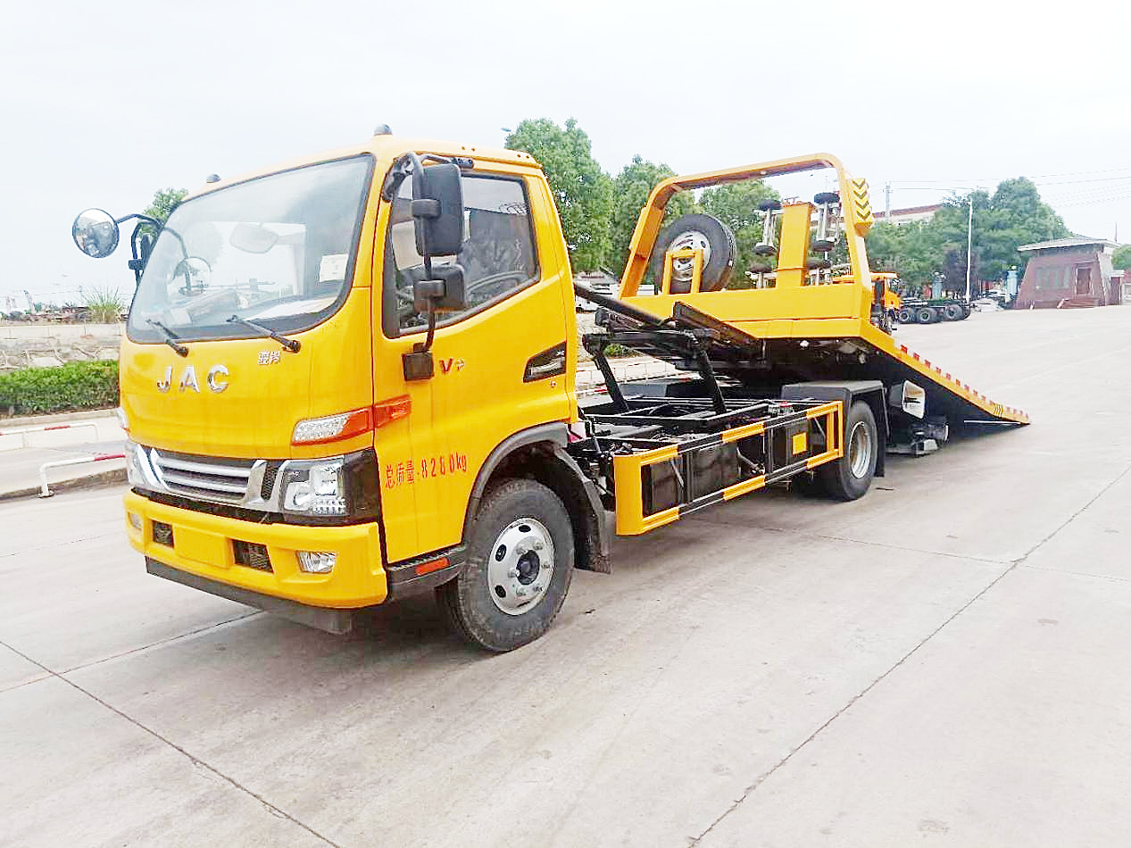 江淮骏铃V7国六黄牌清障车