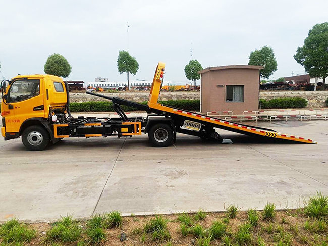 江淮骏铃V7国六黄牌清障车