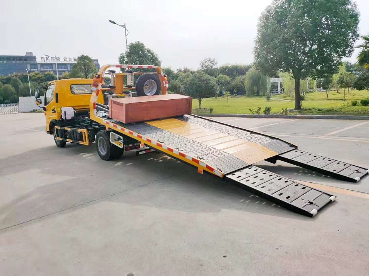 国六江淮骏铃V5蓝牌清障车