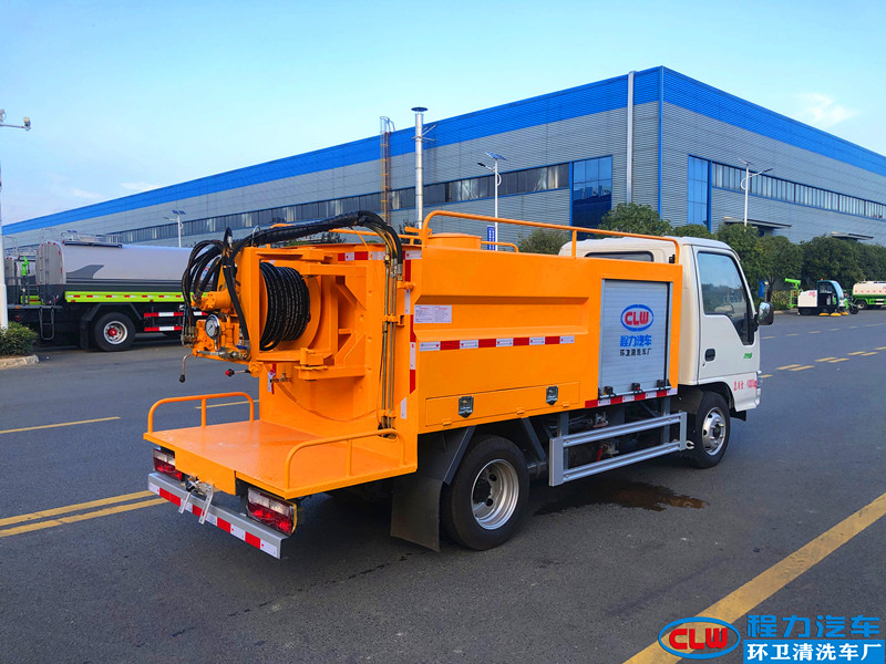 江淮康铃蓝牌高压清洗车