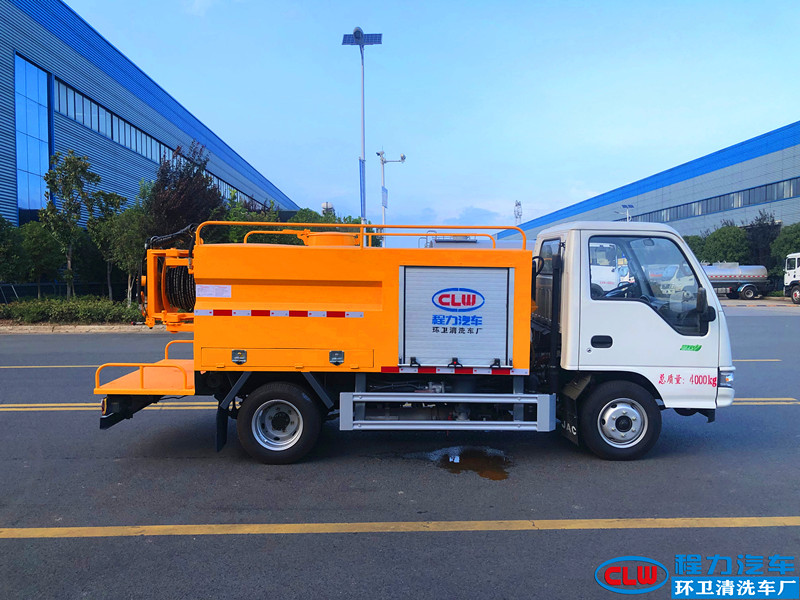 江淮康铃蓝牌高压清洗车