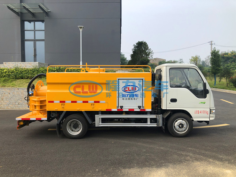 江淮康铃蓝牌高压清洗车 （大卷盘）