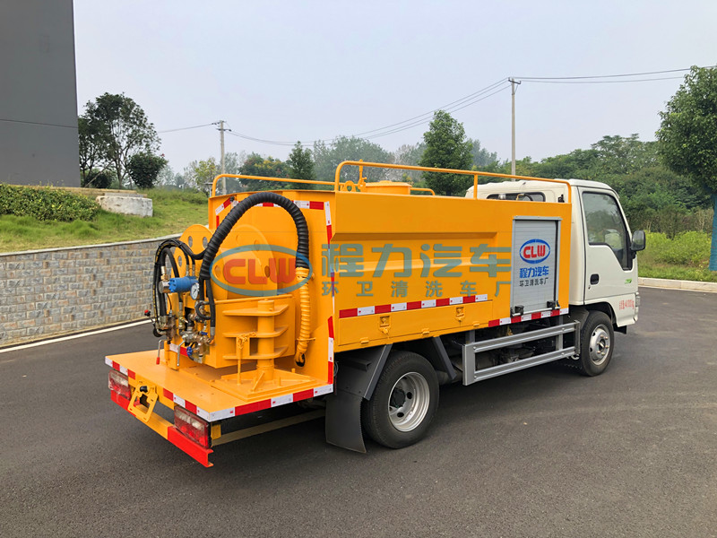 江淮康铃蓝牌高压清洗车 （大卷盘）