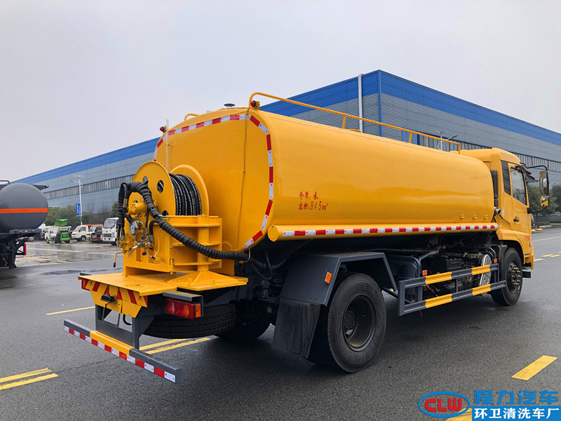 天锦高压清洗车（圆罐）