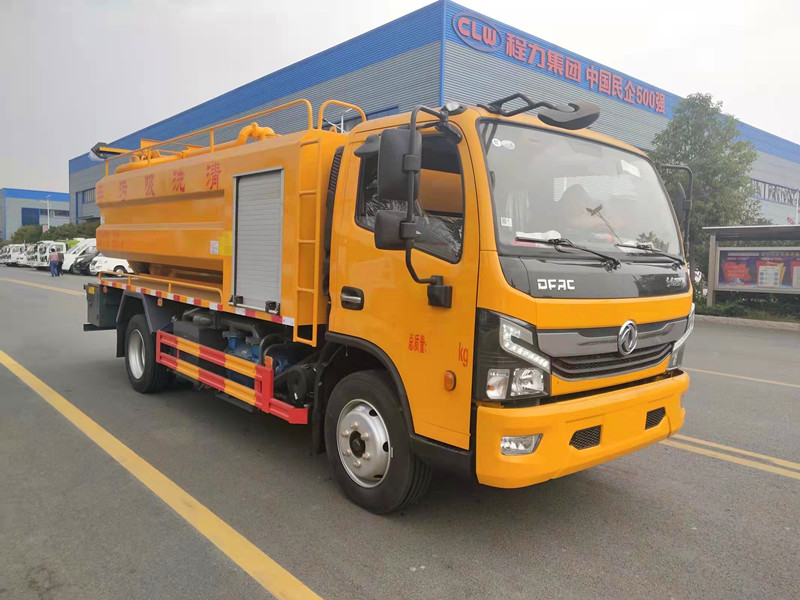 东风凯普特清洗吸污车