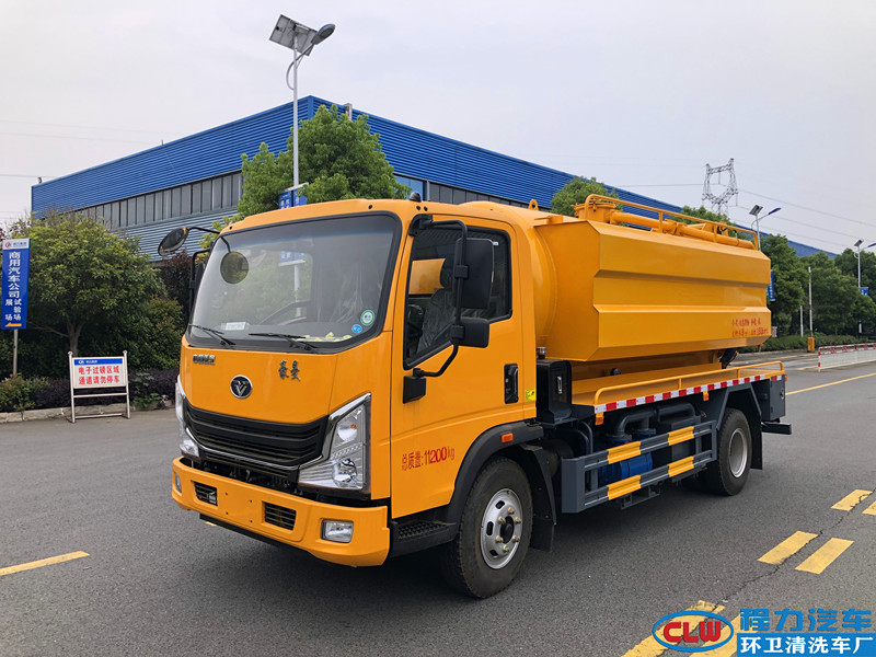 重汽豪曼清洗吸污车12.7方