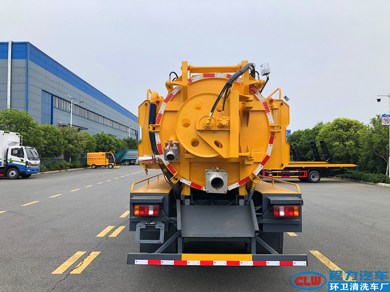重汽豪曼清洗吸污车12.7方