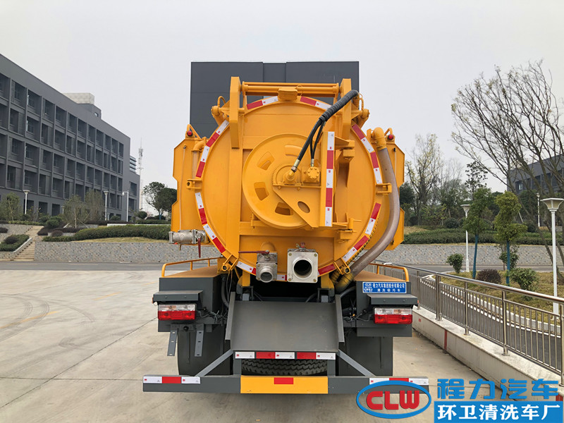 东风凯普特清洗吸污车（国六）12.7方