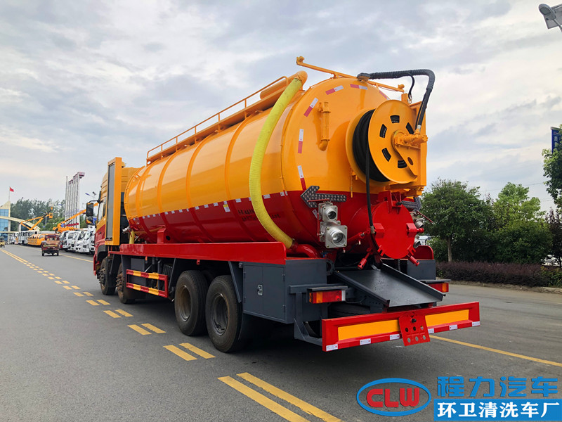 东风天龙前四后八清洗吸污车（国六）