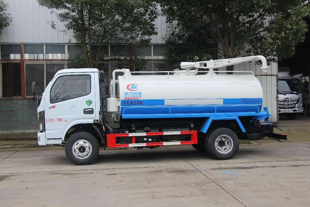 国六东风5方吸粪车